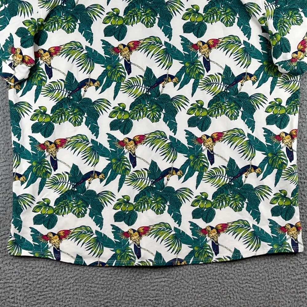Tommy Bahama Island Zone Hawaiian Shirt Mens XL Parrot Bird Allover Print 37.5 - Picture 7 of 11
